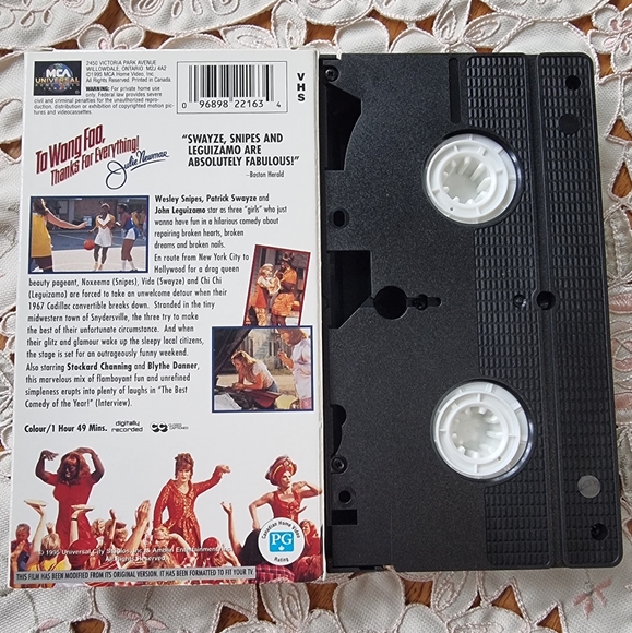 To Wong Foo, Thanks For Everything! Vintage 1995 VHS Movie - Picture 2 of 4